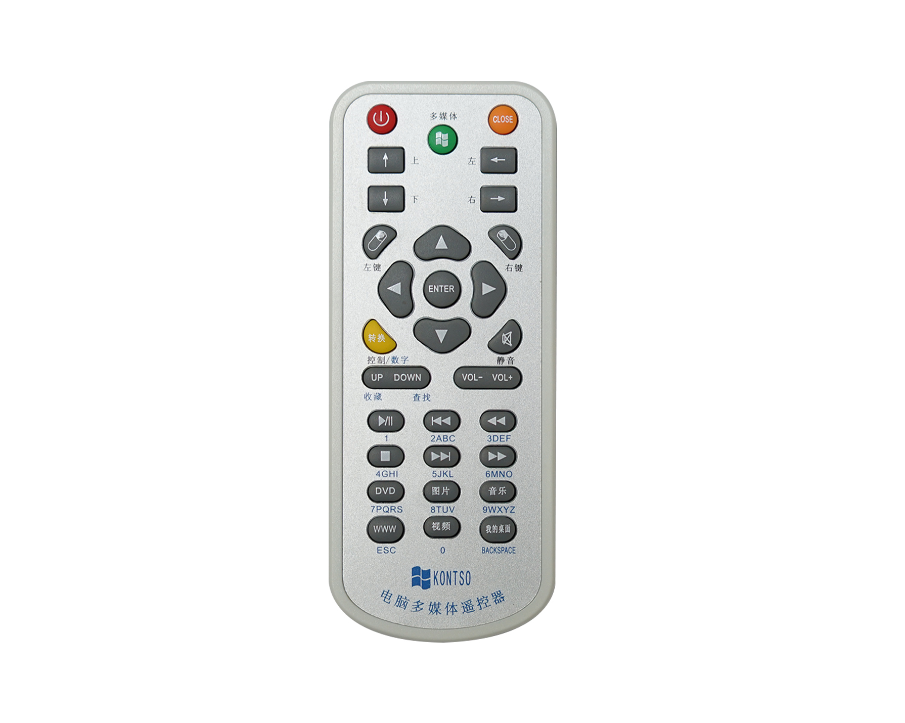 多媒体遥控器HD34B 多媒体遥控器HD34B
